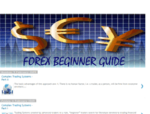 Tablet Screenshot of forexbeginnersguide.blogspot.com