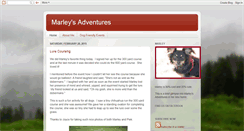 Desktop Screenshot of marleysadventures.blogspot.com