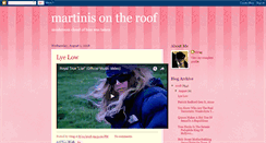 Desktop Screenshot of martinisontheroof.blogspot.com