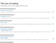 Tablet Screenshot of loveoflooking.blogspot.com
