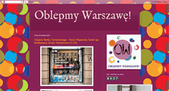 Desktop Screenshot of oblepmywarszawe.blogspot.com