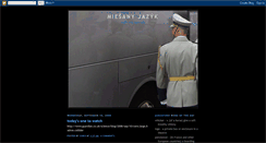 Desktop Screenshot of miesanyjazyk.blogspot.com