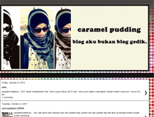 Tablet Screenshot of caramelpuddingbygie.blogspot.com