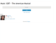 Tablet Screenshot of americanmusical.blogspot.com