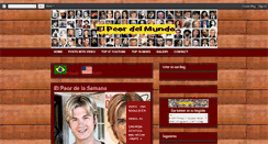 Desktop Screenshot of elpeordelmundo.blogspot.com