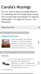 Mobile Screenshot of carolasmusings.blogspot.com