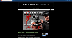 Desktop Screenshot of mikes-mafia-wars-tips.blogspot.com