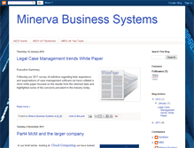 Tablet Screenshot of minervabusinesssystems.blogspot.com