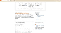Desktop Screenshot of clique-du-soleil.blogspot.com