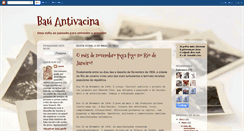 Desktop Screenshot of bauantivacina.blogspot.com