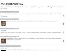 Tablet Screenshot of oscuridadsuprema.blogspot.com