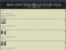 Tablet Screenshot of monedasromanas.blogspot.com