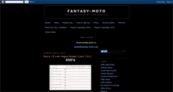 Desktop Screenshot of fantasymoto.blogspot.com