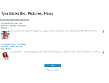 Tablet Screenshot of hot-model-tyra-banks.blogspot.com