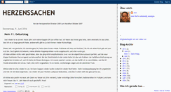 Desktop Screenshot of herzenssachen.blogspot.com