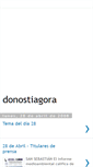 Mobile Screenshot of donostiagora.blogspot.com