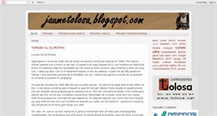 Desktop Screenshot of jaumetolosa.blogspot.com