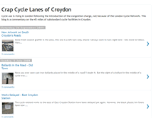 Tablet Screenshot of crapcyclelanesofcroydon.blogspot.com