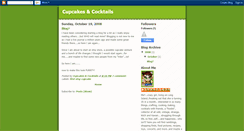 Desktop Screenshot of cupcakesncocktails.blogspot.com