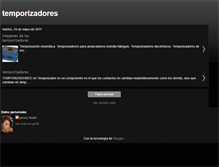 Tablet Screenshot of lizztemporizadores.blogspot.com