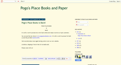 Desktop Screenshot of pogosplace.blogspot.com