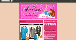 Desktop Screenshot of ambercloset.blogspot.com