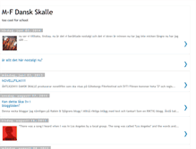 Tablet Screenshot of danskskalle.blogspot.com