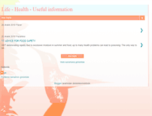 Tablet Screenshot of for--health.blogspot.com