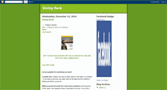 Desktop Screenshot of givemoreback.blogspot.com