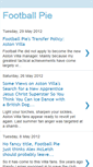 Mobile Screenshot of footballpie.blogspot.com