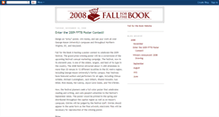 Desktop Screenshot of fallforthebook.blogspot.com