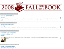 Tablet Screenshot of fallforthebook.blogspot.com