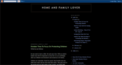 Desktop Screenshot of home-family-lover.blogspot.com