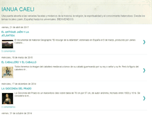Tablet Screenshot of ianuacaeli.blogspot.com