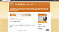 Desktop Screenshot of cikgudeecorner.blogspot.com