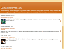 Tablet Screenshot of cikgudeecorner.blogspot.com