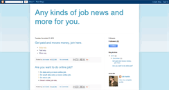 Desktop Screenshot of bdjobnews24.blogspot.com