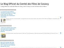 Tablet Screenshot of leblogofficielcomitedesfetesdecorancy.blogspot.com