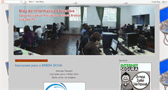 Desktop Screenshot of castelinho-informatica.blogspot.com