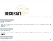 Tablet Screenshot of missdecorate.blogspot.com
