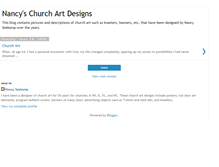Tablet Screenshot of nancyschurchart.blogspot.com