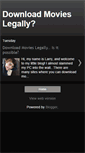 Mobile Screenshot of downloadlegalmoviesnow.blogspot.com
