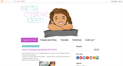 Desktop Screenshot of karitacreativeideen.blogspot.com