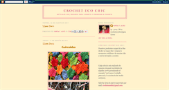 Desktop Screenshot of crochetecochic.blogspot.com