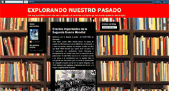 Desktop Screenshot of explorandonuestropasado.blogspot.com