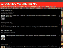 Tablet Screenshot of explorandonuestropasado.blogspot.com