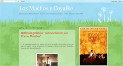 Desktop Screenshot of losmachosycoyaike.blogspot.com