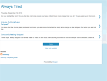 Tablet Screenshot of constant-fatigue.blogspot.com