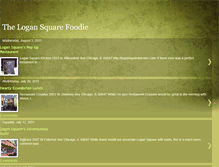 Tablet Screenshot of logansquarefoodie.blogspot.com