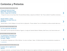 Tablet Screenshot of contextosypretextos.blogspot.com